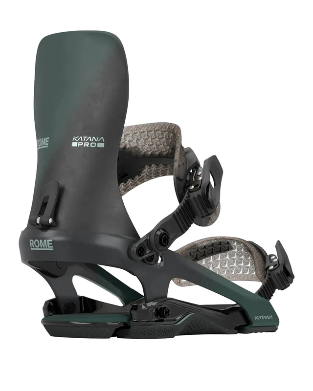 ROME Katana FW Pro Snowboard Bindings Black 2027 Men's Snowboard Bindings Rome 