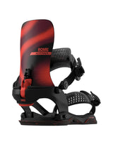 ROME Women's Katana AW FASE Snowboard Bindings Deep Red 2027 Women's Snowboard Bindings Rome 