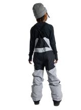 BURTON Kid's Skylar 2L Bib Snow Pants Silver Sconce 2026 Youth Snow Pants Burton 