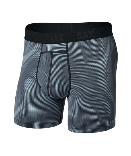 SAXX Smooth Flex Light Compression Boxer Brief Underwear Smoke Camo/Deep Navy Men's Underwear Saxx 