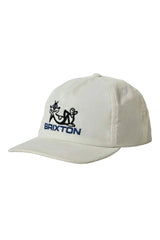 BRIXTON Cool Cat Snapback Hat White Men's Hats Brixton 