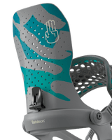 BATALEON Astro AsymWrap Snowboard Bindings Grey Forest Men's Snowboard Bindings Bataleon 