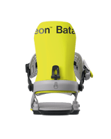 BATALEON Chaos AsymWrap Snowboard Bindings Neon Yellow 2026 Men's Snowboard Bindings Bataleon 
