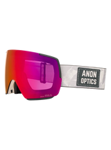 ANON M5 Low Bridge Sediment - Perceive Sunny Red + Perceive Cloudy Burst + MFI Face Mask Snow Goggle Snow Goggles Anon 
