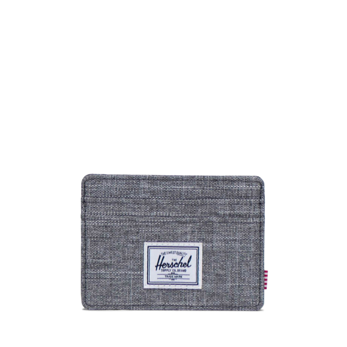 HERSCHEL Charlie Cardholder Wallet Raven Crosshatch Men's Wallets Herschel Supply Company 