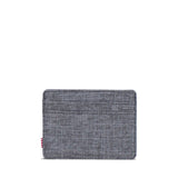 HERSCHEL Charlie Cardholder Wallet Raven Crosshatch Men's Wallets Herschel Supply Company 