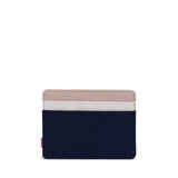 HERSCHEL Charlie Cardholder Wallet Peacoat/Light Taupe/Whitecap Men's Wallets Herschel Supply Company 