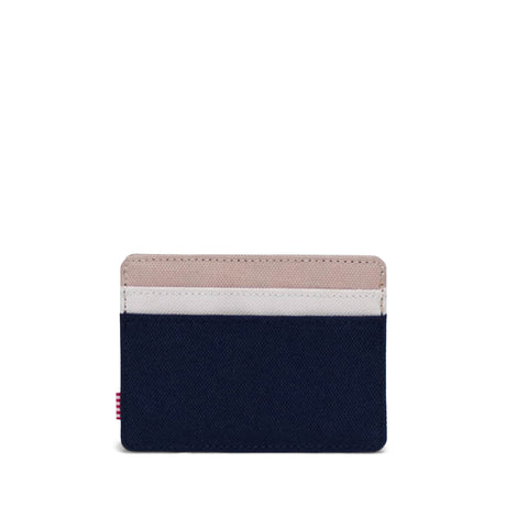 HERSCHEL Charlie Cardholder Wallet Peacoat/Light Taupe/Whitecap Men's Wallets Herschel Supply Company 