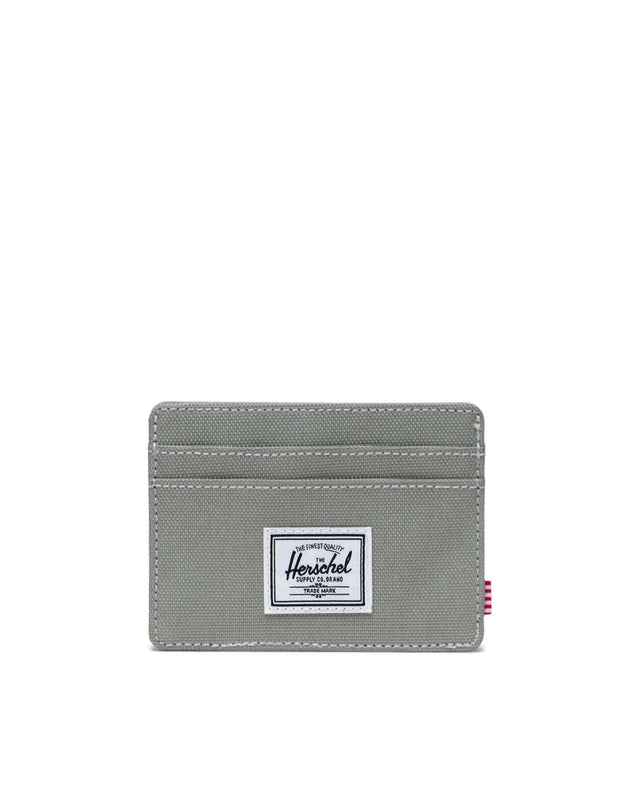 HERSCHEL Charlie Cardholder Wallet Seagrass/White Stitch Men's Wallets Herschel Supply Company 