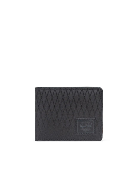 HERSCHEL Roy Wallet Black/Diamond Black Men's Wallets Herschel Supply Company 