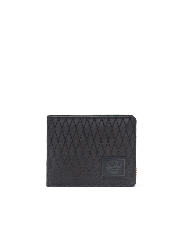 HERSCHEL Roy Wallet Black/Diamond Black Men's Wallets Herschel Supply Company 