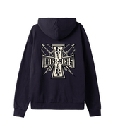 DARK SEAS Coast To Coast Pullover Hoodie Navy Men's Pullover Hoodies Dark Seas 