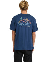 BILLABONG Range Adiv Premium T-Shirt Dark Blue Men's Short Sleeve T-Shirts Billabong 