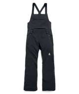 BURTON Women's Reserve 2L Stretch Bib Snow Pants True Black 2027 Women's Snow Bib Pants Burton 