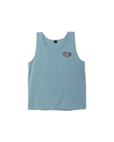 DARK SEAS Tropical Nite Tank Top Ice Blue Men's Tank Tops Dark Seas 