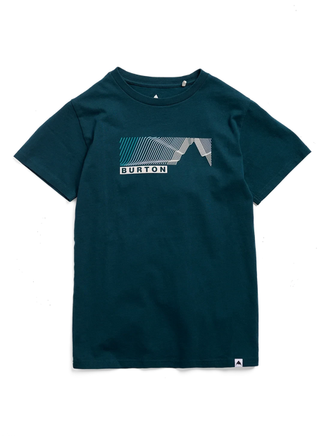 BURTON Kids Elmore T-Shirt Atlantic Teal Boy's T-Shirts Burton 