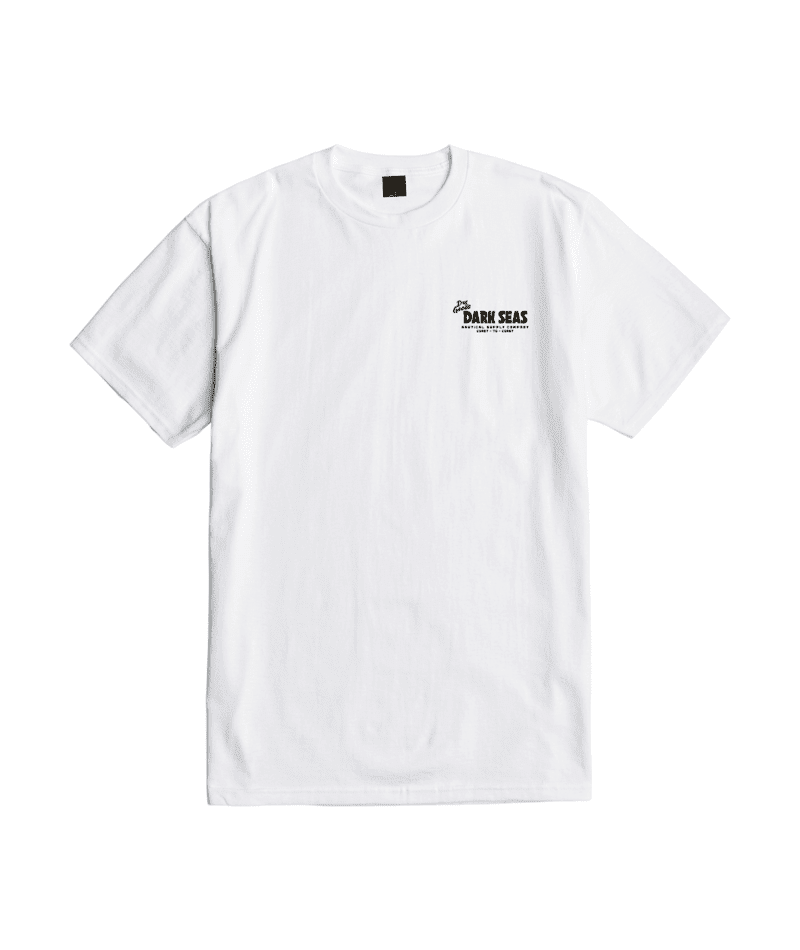 DARK SEAS Water Works T-Shirt White Men's Short Sleeve T-Shirts Dark Seas 