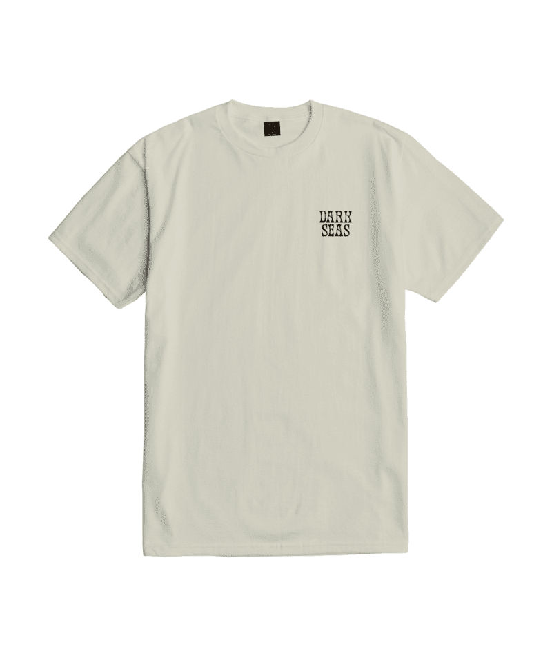 DARK SEAS Eye Of The Storm T-Shirt Cream Men's Short Sleeve T-Shirts Dark Seas 