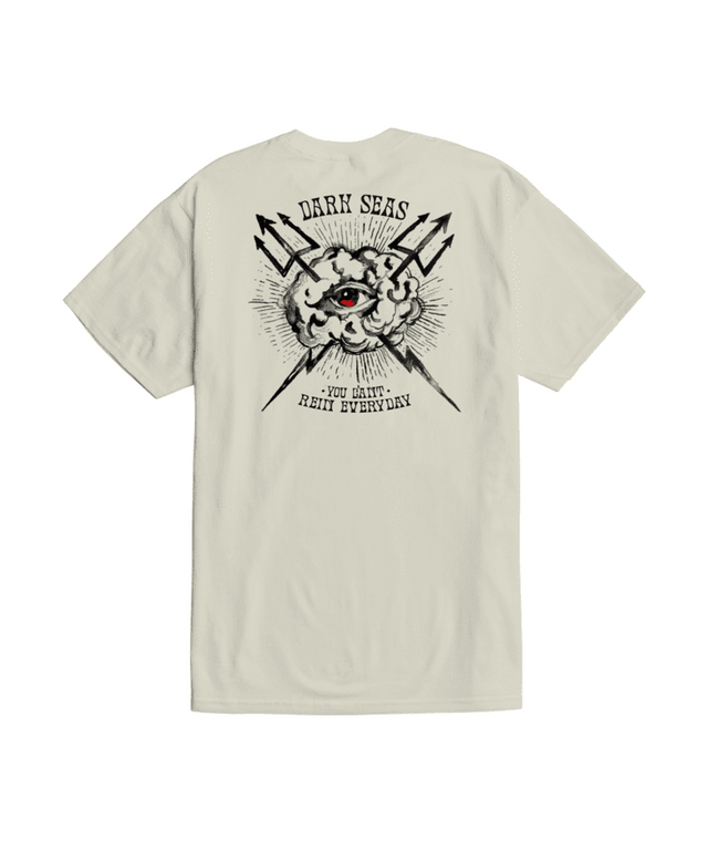 DARK SEAS Eye Of The Storm T-Shirt Cream Men's Short Sleeve T-Shirts Dark Seas 