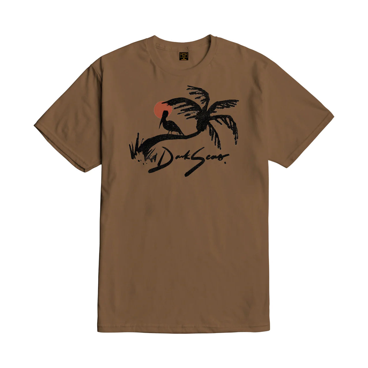 DARK SEAS Wetlands T-Shirt Coyote Brown Men's Short Sleeve T-Shirts Dark Seas 