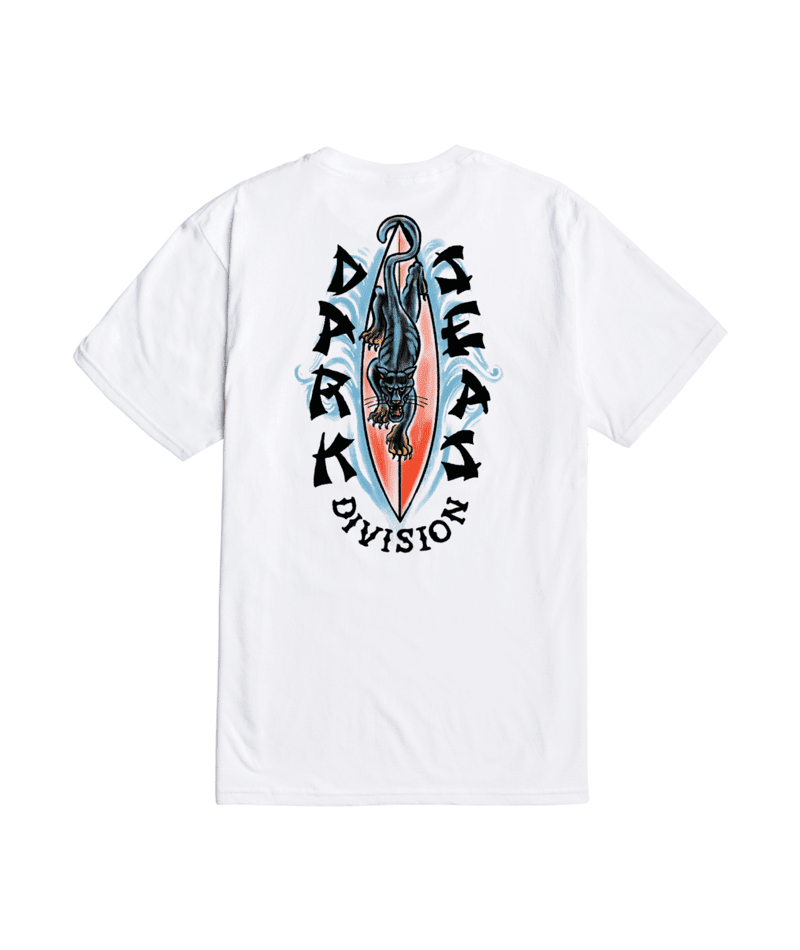 DARK SEAS Wild Cat T-Shirt White Men's Short Sleeve T-Shirts Dark Seas 