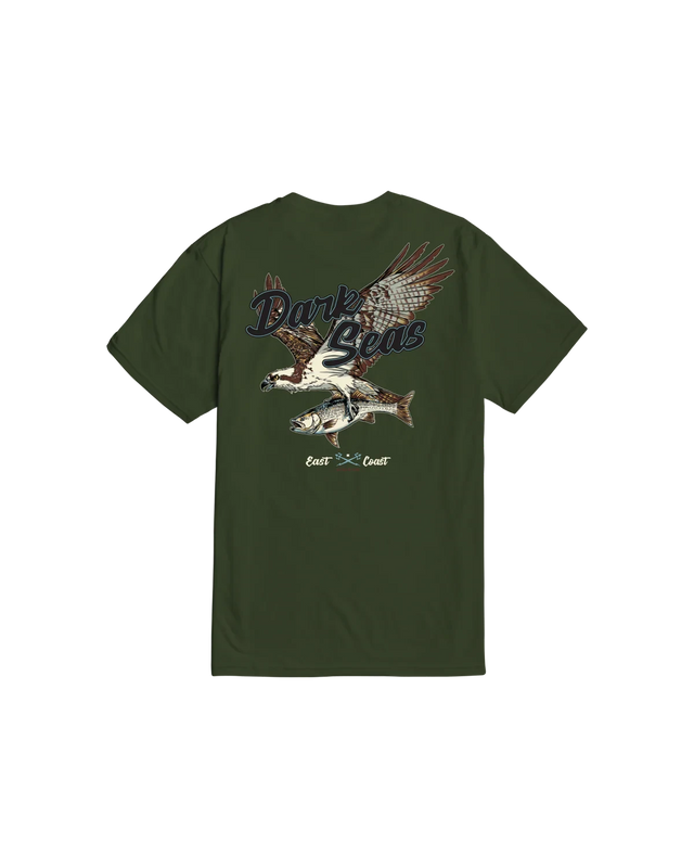 DARK SEAS Osprey Premium T-Shirt Military Green Men's Short Sleeve T-Shirts Dark Seas 