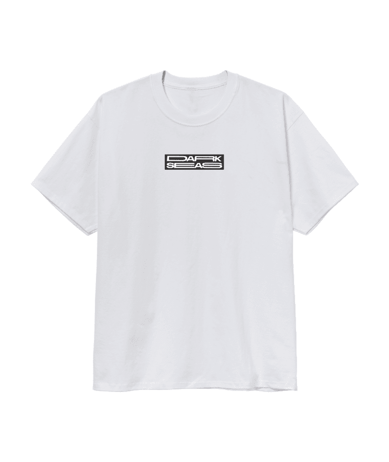 DARK SEAS White Noise Heavy Weight T-Shirt White Men's Short Sleeve T-Shirts Dark Seas 