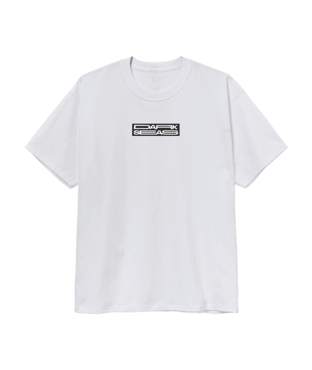 DARK SEAS White Noise Heavy Weight T-Shirt White Men's Short Sleeve T-Shirts Dark Seas 