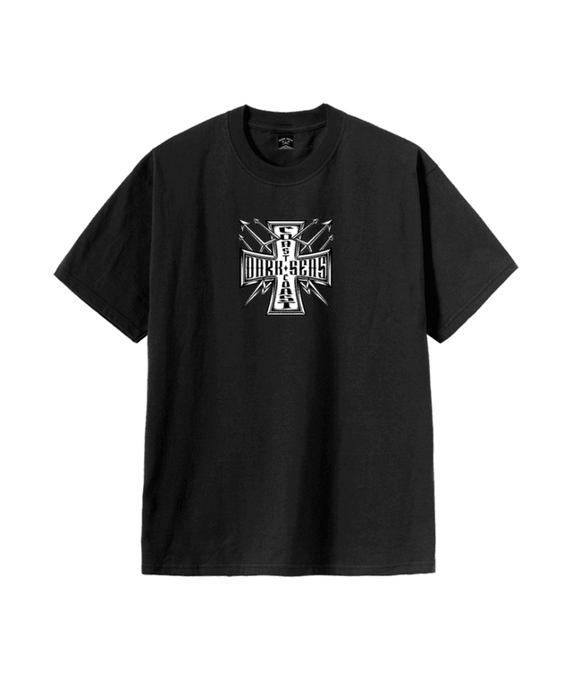 DARK SEAS Coast To Coast Heavyweight T-Shirt Black Men's Short Sleeve T-Shirts Dark Seas 