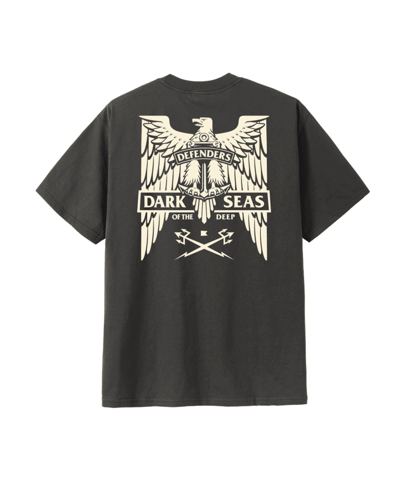 DARK SEAS Homeland Heavyweight T-Shirt Vintage Black Men's Short Sleeve T-Shirts Dark Seas 