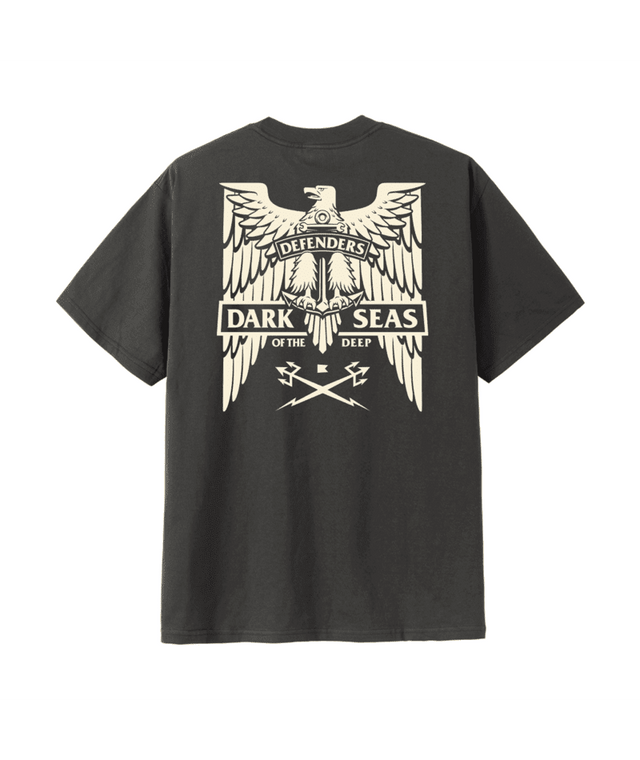 DARK SEAS Homeland Heavyweight T-Shirt Vintage Black Men's Short Sleeve T-Shirts Dark Seas 