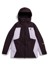 BURTON Women's Reserve 2L 3-in-1 Snow Jacket Bear Hug Brown/Moondust Purple 2027 Women's Snow Jackets Burton 