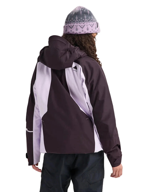 BURTON Women's Reserve 2L 3-in-1 Snow Jacket Bear Hug Brown/Moondust Purple 2027 Women's Snow Jackets Burton 