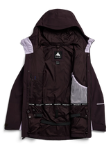 BURTON Women's Reserve 2L 3-in-1 Snow Jacket Bear Hug Brown/Moondust Purple 2027 Women's Snow Jackets Burton 