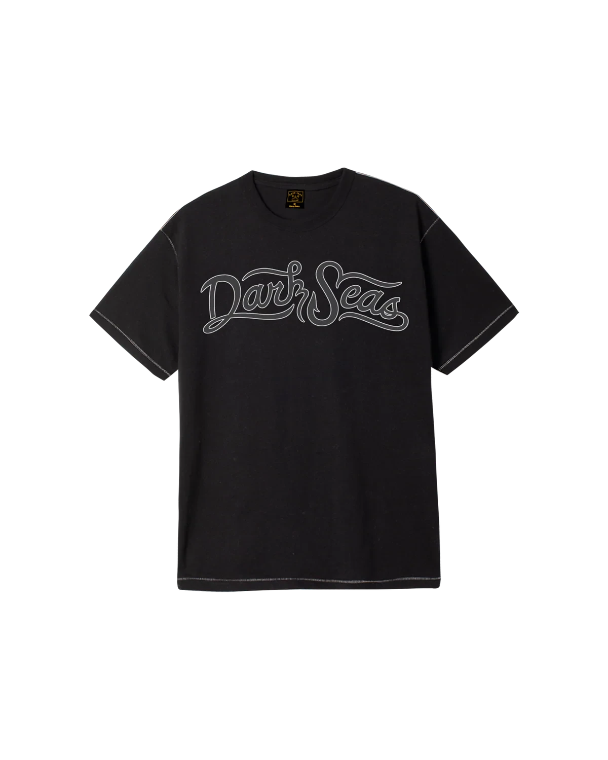DARK SEAS Symmetry T-Shirt Black Heather Men's Short Sleeve T-Shirts Dark Seas 