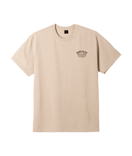 DARK SEAS Creek Country T-Shirt Heather Sand Men's Short Sleeve T-Shirts Dark Seas 