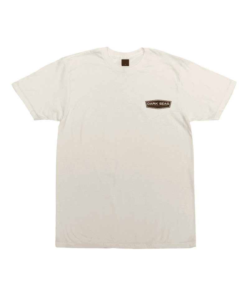 DARK SEAS Wetlands Pigment T-Shirt Bone Grindle Men's Short Sleeve T-Shirts Dark Seas 