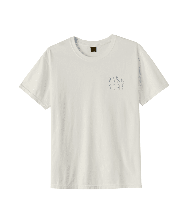 DARK SEAS Rain Cloud Pigment T-Shirt Antique White Men's Short Sleeve T-Shirts Dark Seas 