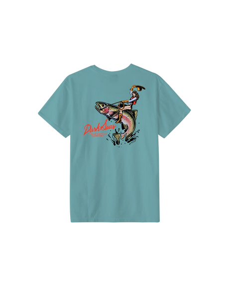 DARK SEAS Rainbow Rider T-Shirt Aqua Men's Short Sleeve T-Shirts Dark Seas 