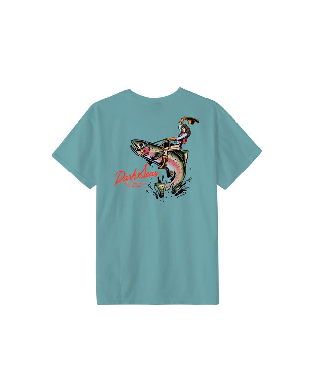 DARK SEAS Rainbow Rider T-Shirt Aqua Men's Short Sleeve T-Shirts Dark Seas 