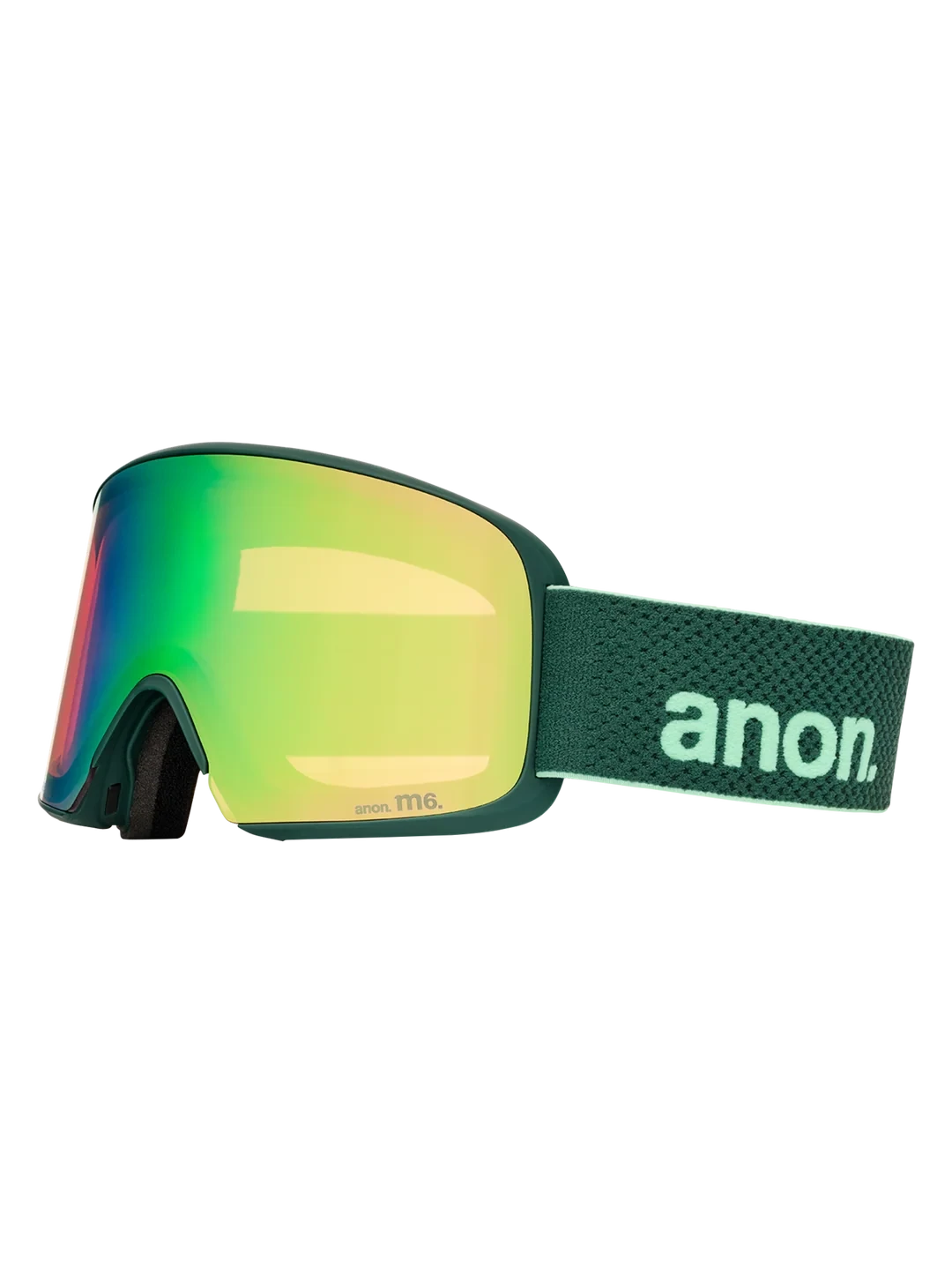 ANON M6 Brunswick Green - Perceive Variable Green + Perceive Cloudy Pink + MFI Face Mask Snow Goggle Snow Goggles Anon 