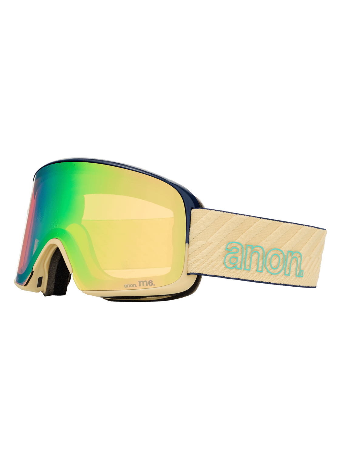 ANON M6 Beechwood - Perceive Variable Green + Perceive Cloudy Pink + MFI Face Mask Snow Goggle Snow Goggles Anon 
