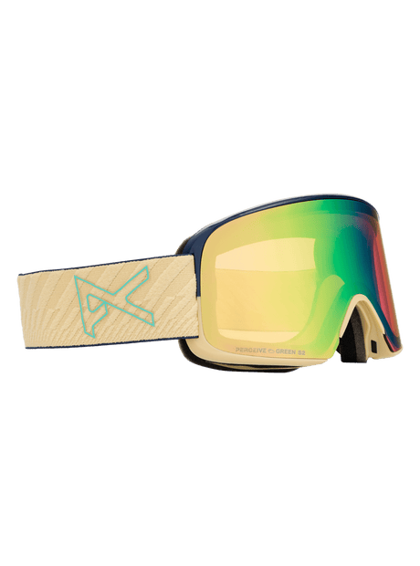 ANON M6 Beechwood - Perceive Variable Green + Perceive Cloudy Pink + MFI Face Mask Snow Goggle Snow Goggles Anon 