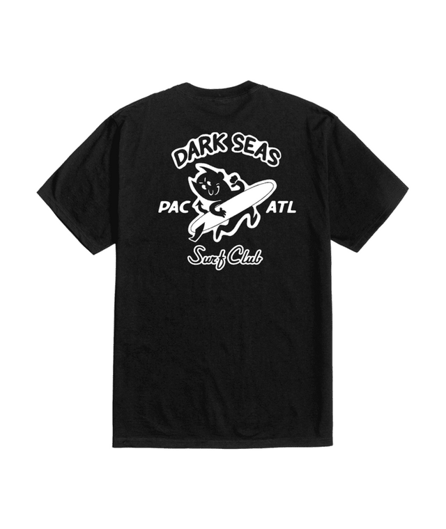 DARK SEAS Surfin' Devils Pocket T-Shirt Black Men's Short Sleeve T-Shirts Dark Seas 