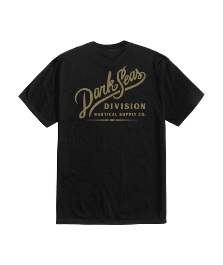 DARK SEAS Chestnut Pocket T-Shirt Black Men's Short Sleeve T-Shirts Dark Seas 