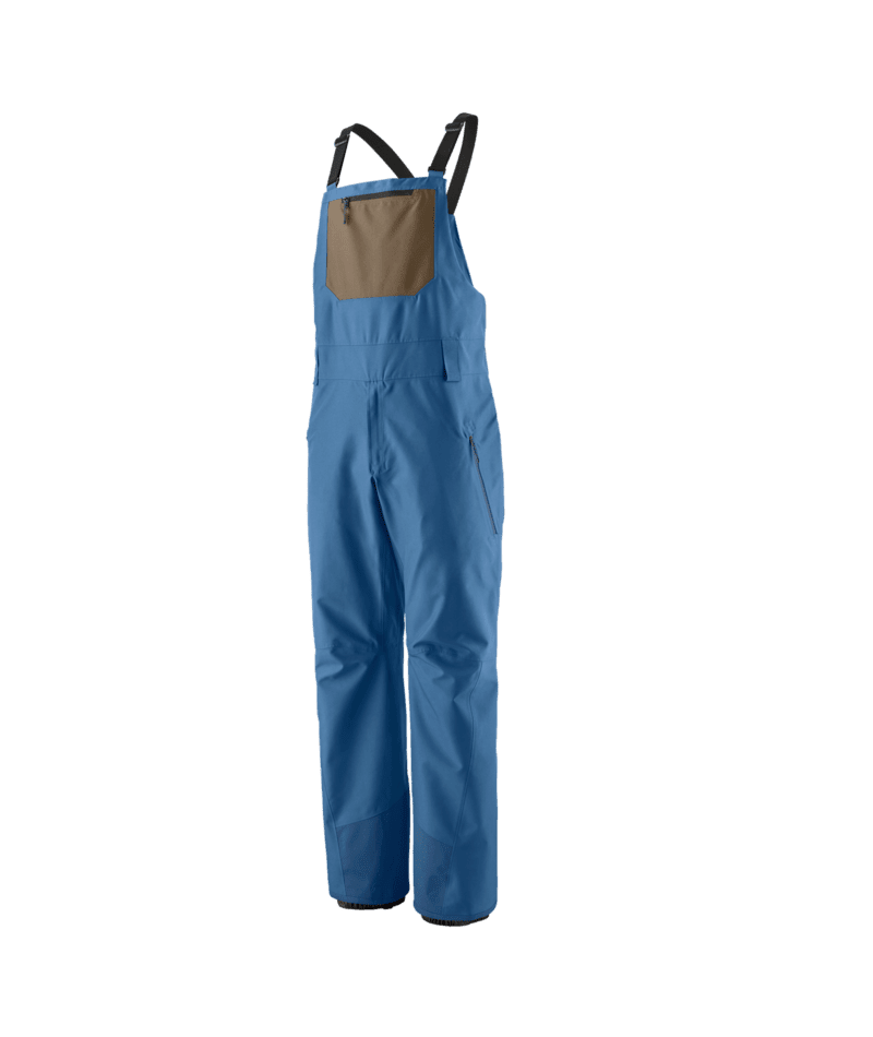 PATAGONIA Powder Town Bib Snow Pants Clement Blue 2026 Men's Snow Bib Pants Patagonia 