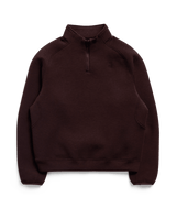 BURTON Women's SpaceCloud 1/4 Zip Top Bear Hug Brown Heather Women's Base Layers Burton 