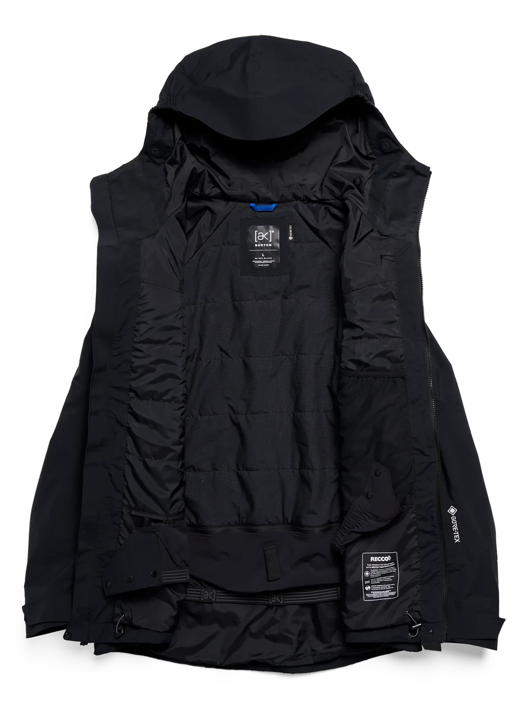 BURTON [ak] Swash Synthetic Insulated GORE-TEX 2L Snow Jacket True Black 2027 Men's Snow Jackets Burton 