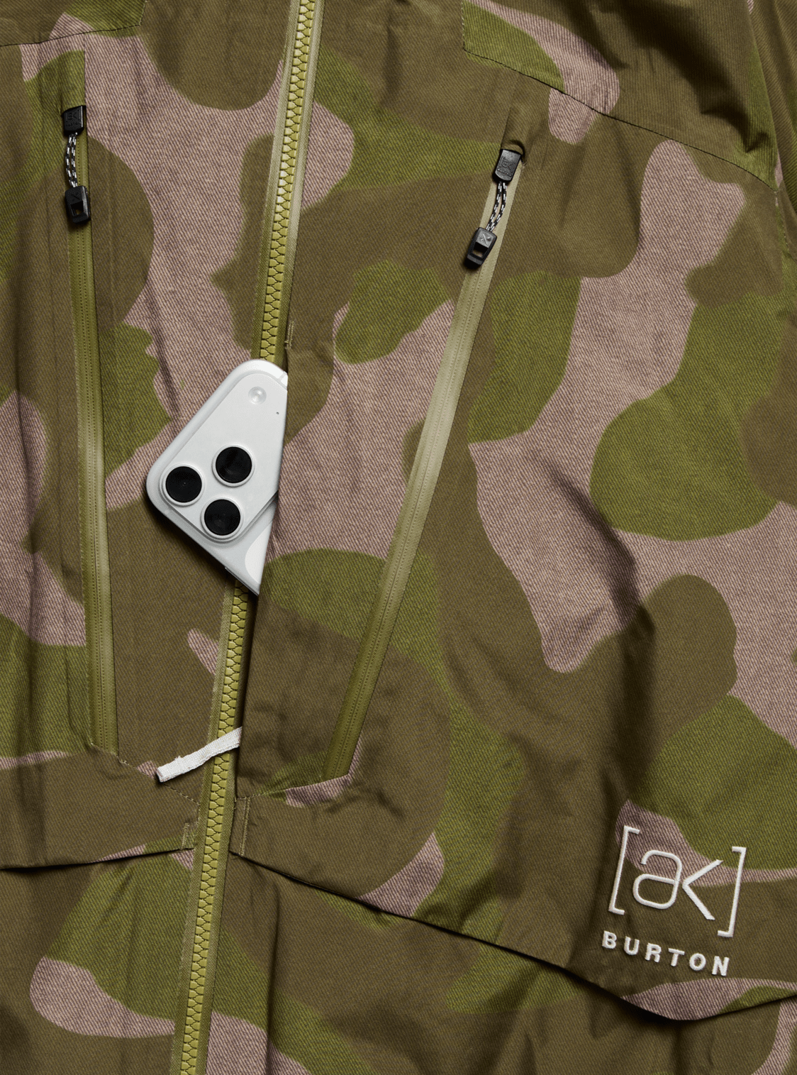 BURTON [ak] Swash Synthetic Insulated GORE-TEX 2L Snow Jacket Keel Camo 2027 Men's Snow Jackets Burton 