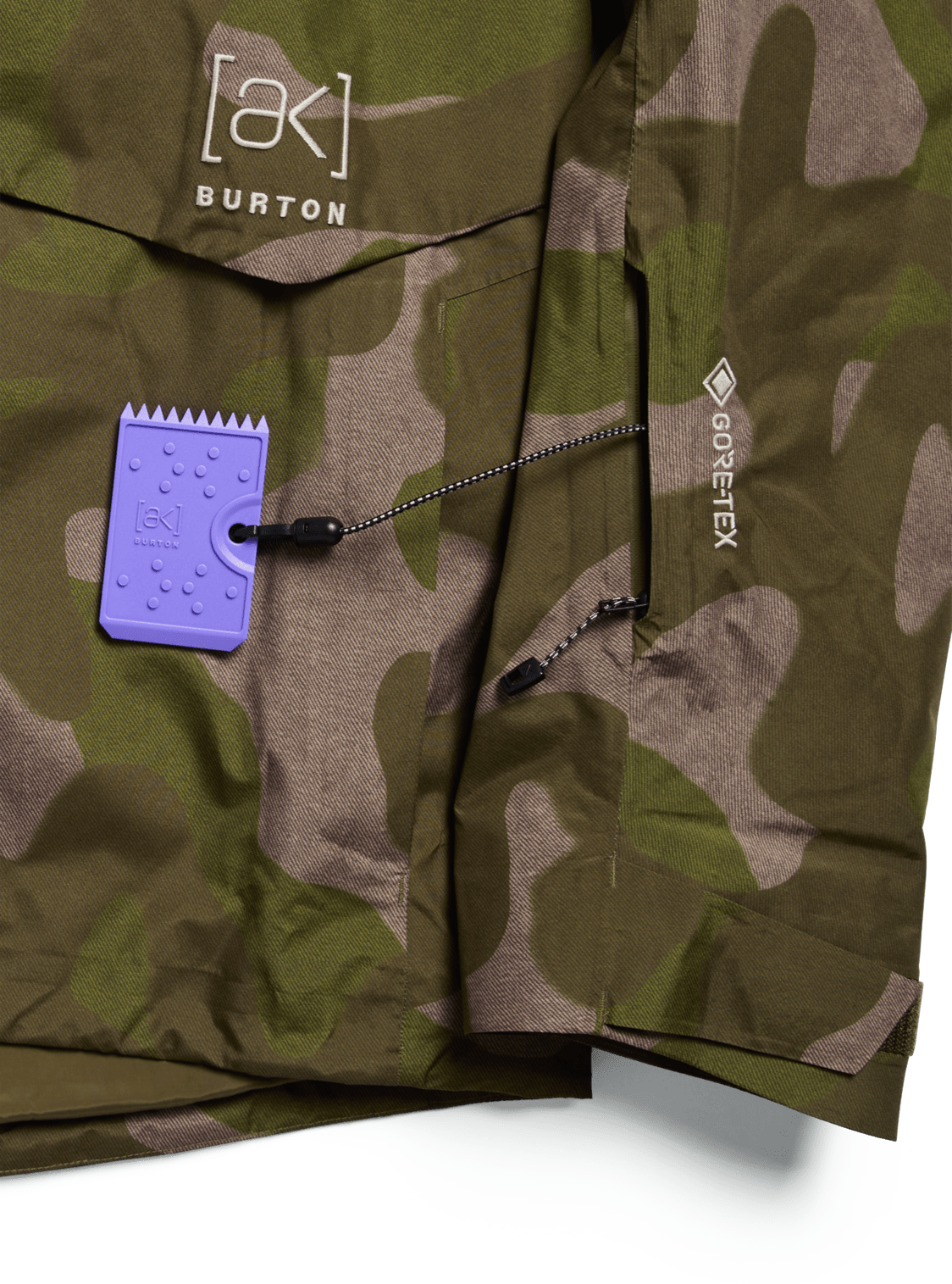 BURTON [ak] Swash Synthetic Insulated GORE-TEX 2L Snow Jacket Keel Camo 2027 Men's Snow Jackets Burton 